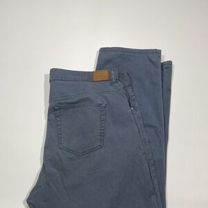Peter Millar Mens Chino Golf Pants Navy Blue Stretch Cotton Modal Size 40x30